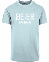 T-shirt - Beer O'Clock Ocean Blue