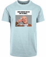 T-shirt - I don't know Ocean Blue