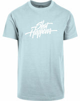 T-shirt - Shit Happens Ocean Blue
