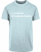 T-shirt - Standaard drinker Ocean Blue