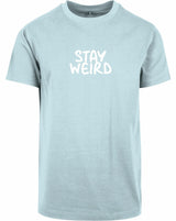 T-shirt - Stay Wierd Ocean Blue