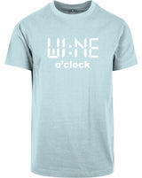 T-shirt - Wine O'Clock Ocean Blue