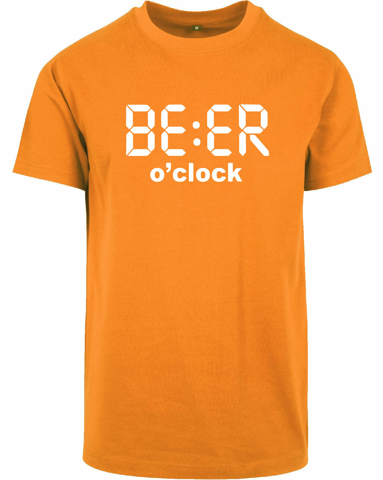 T-shirt - Beer O'Clock Orange
