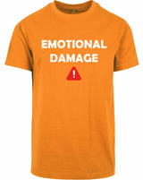 T-shirt - Emotional Damag Orange