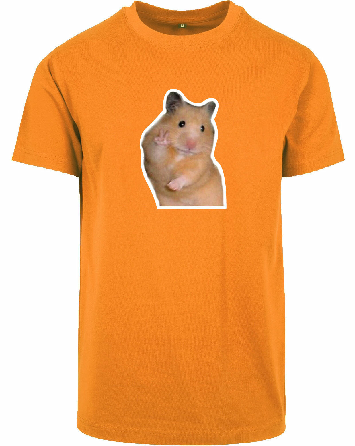 T-shirt - Hamster Peace Orange