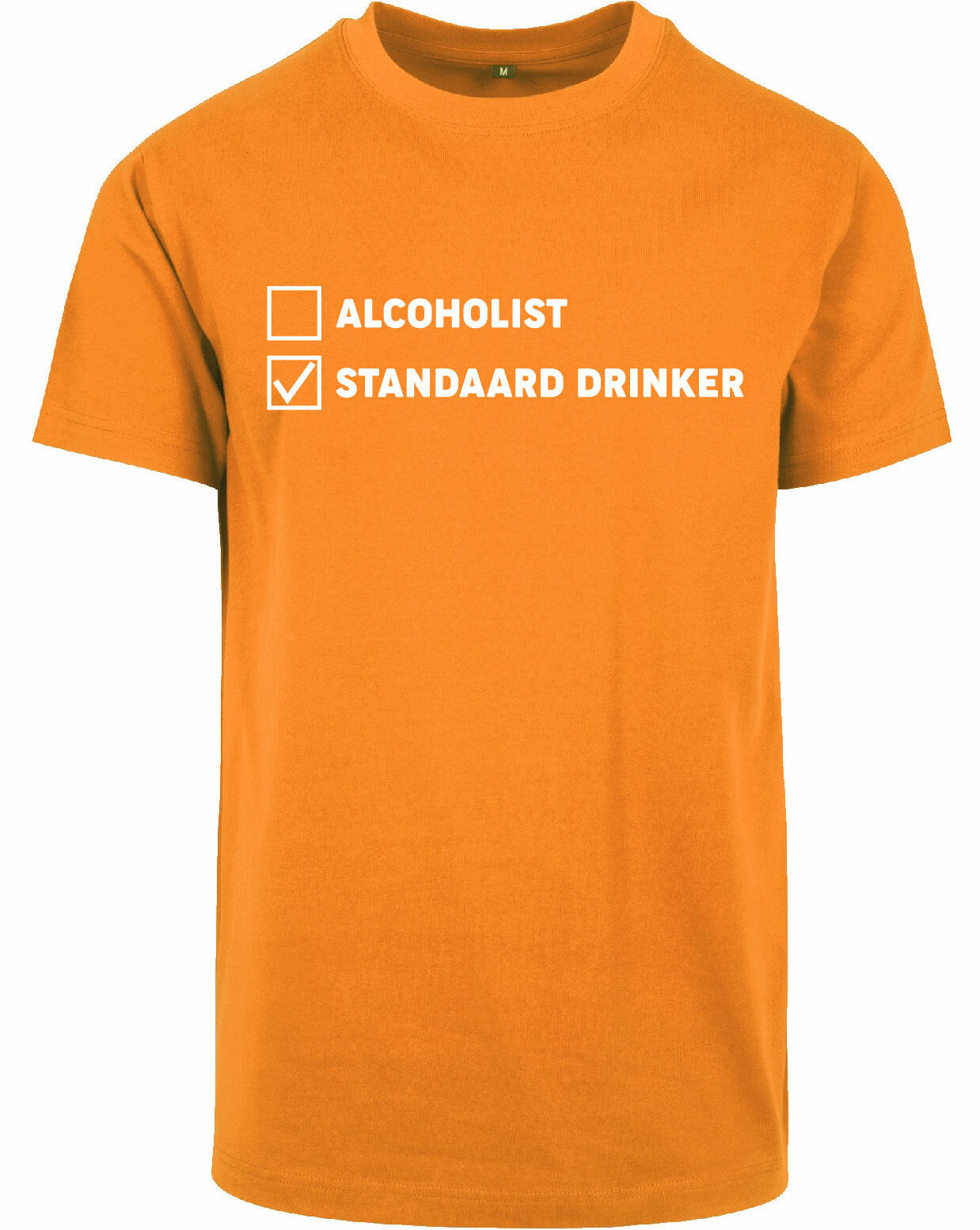 T-shirt - Standaard drinker Orange