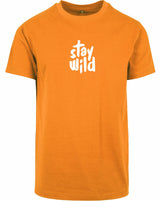T-shirt - Stay Wild Orange