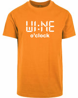 T-shirt - Wine O'Clock Orange