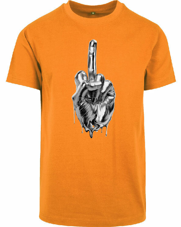 T-shirt - Middlefinger Orange