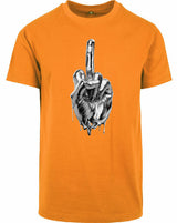 T-shirt - Middlefinger Orange