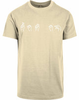 T-shirt - Gebarentaal; Rot op Sand