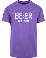 T-shirt - Beer O'Clock Ultra Violet