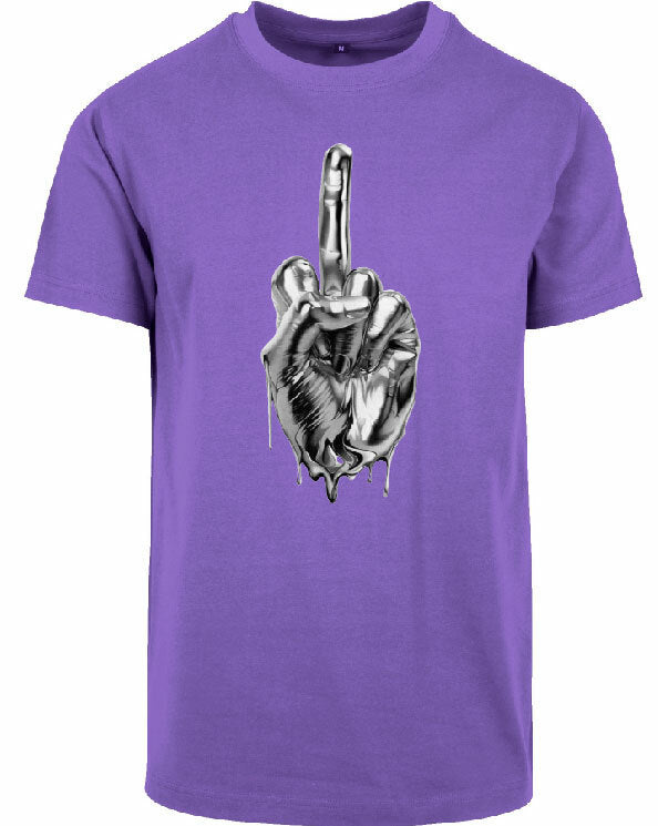 T-shirt - Middlefinger Ultra Violet