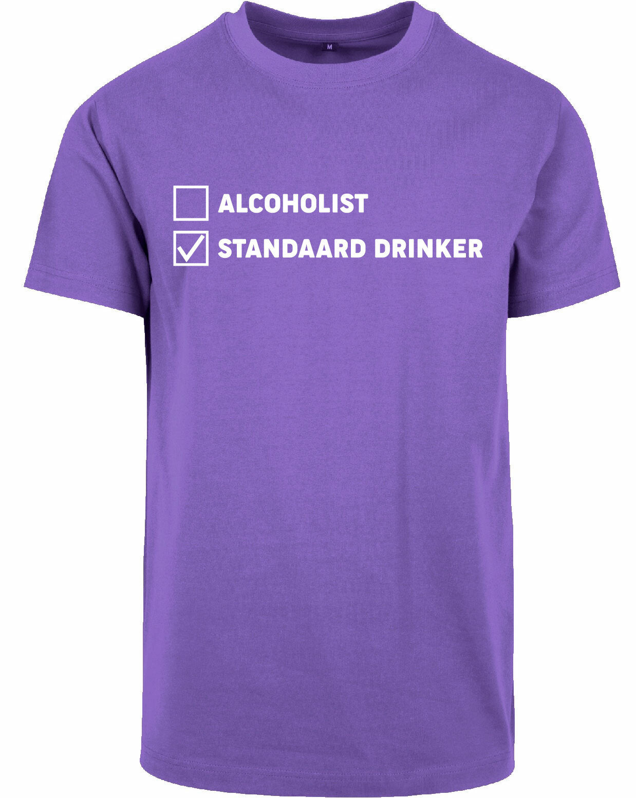 T-shirt - Standaard drinker Ultra Violet
