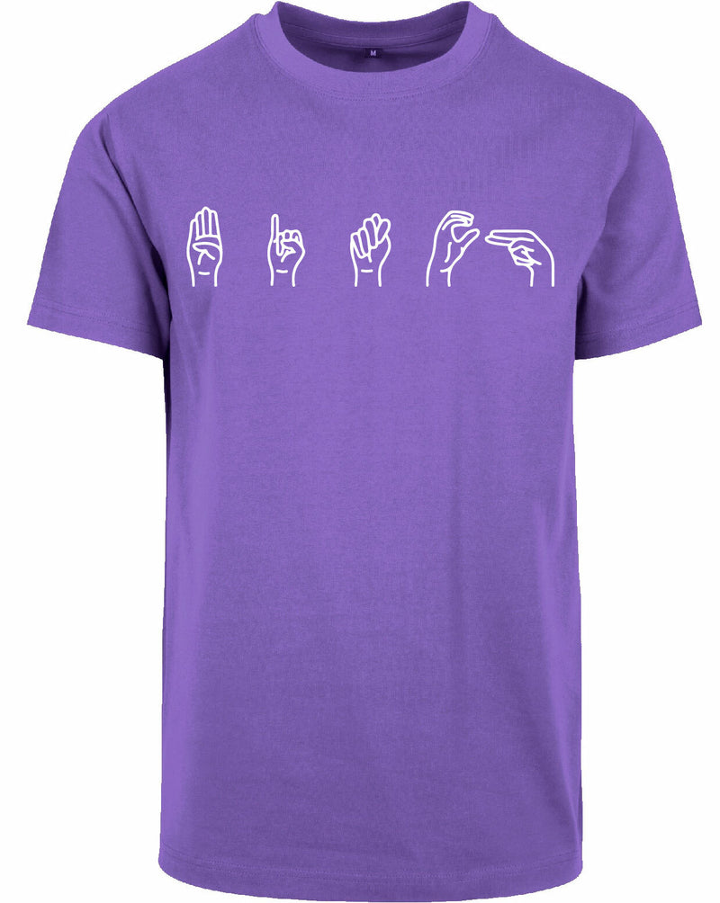 T-shirt - Gebarentaal; Bitch