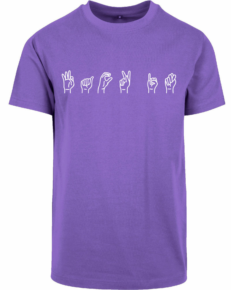 T-shirt - Gebarentaal; Fack it