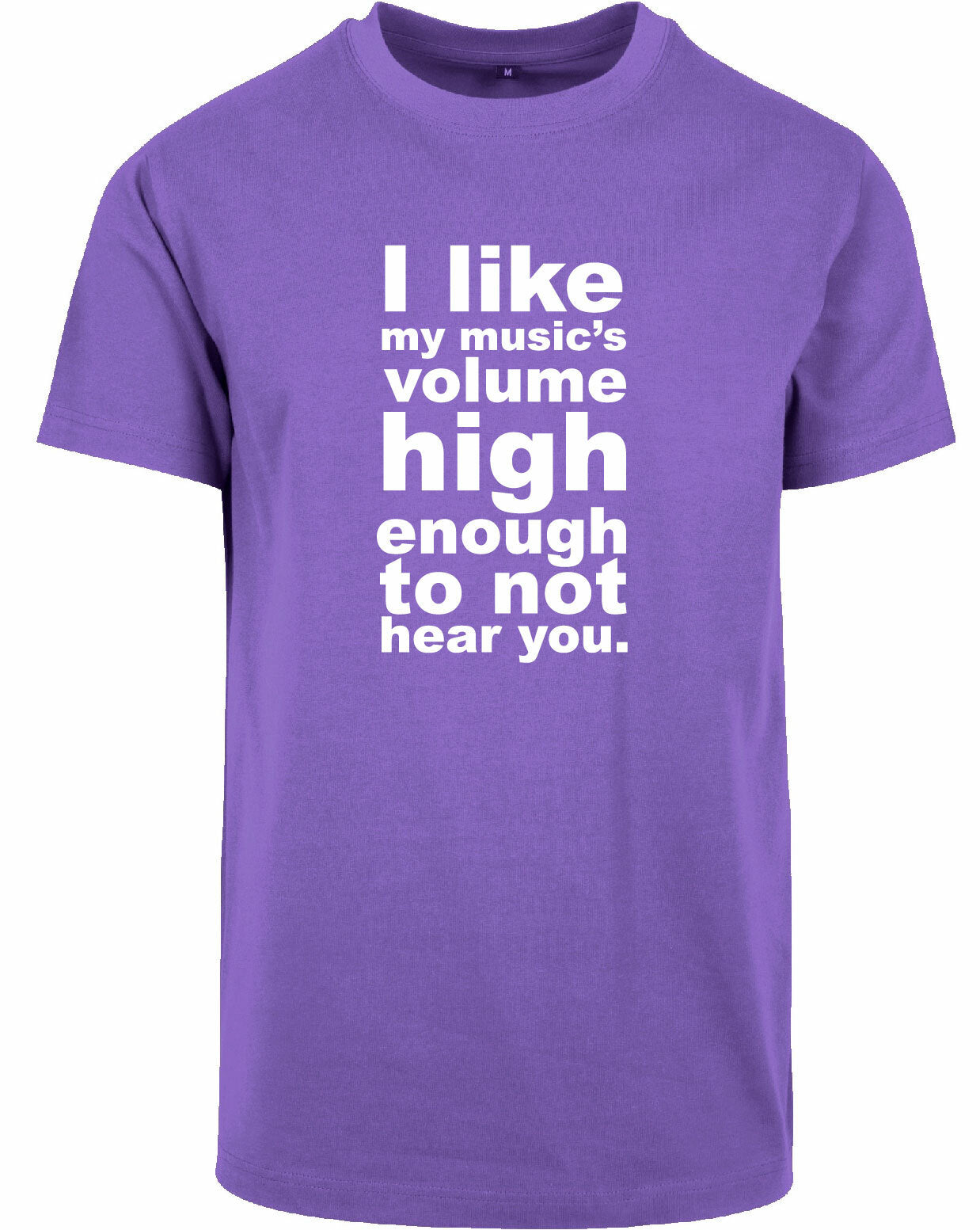 T-shirt - I like my music Ultra Violet