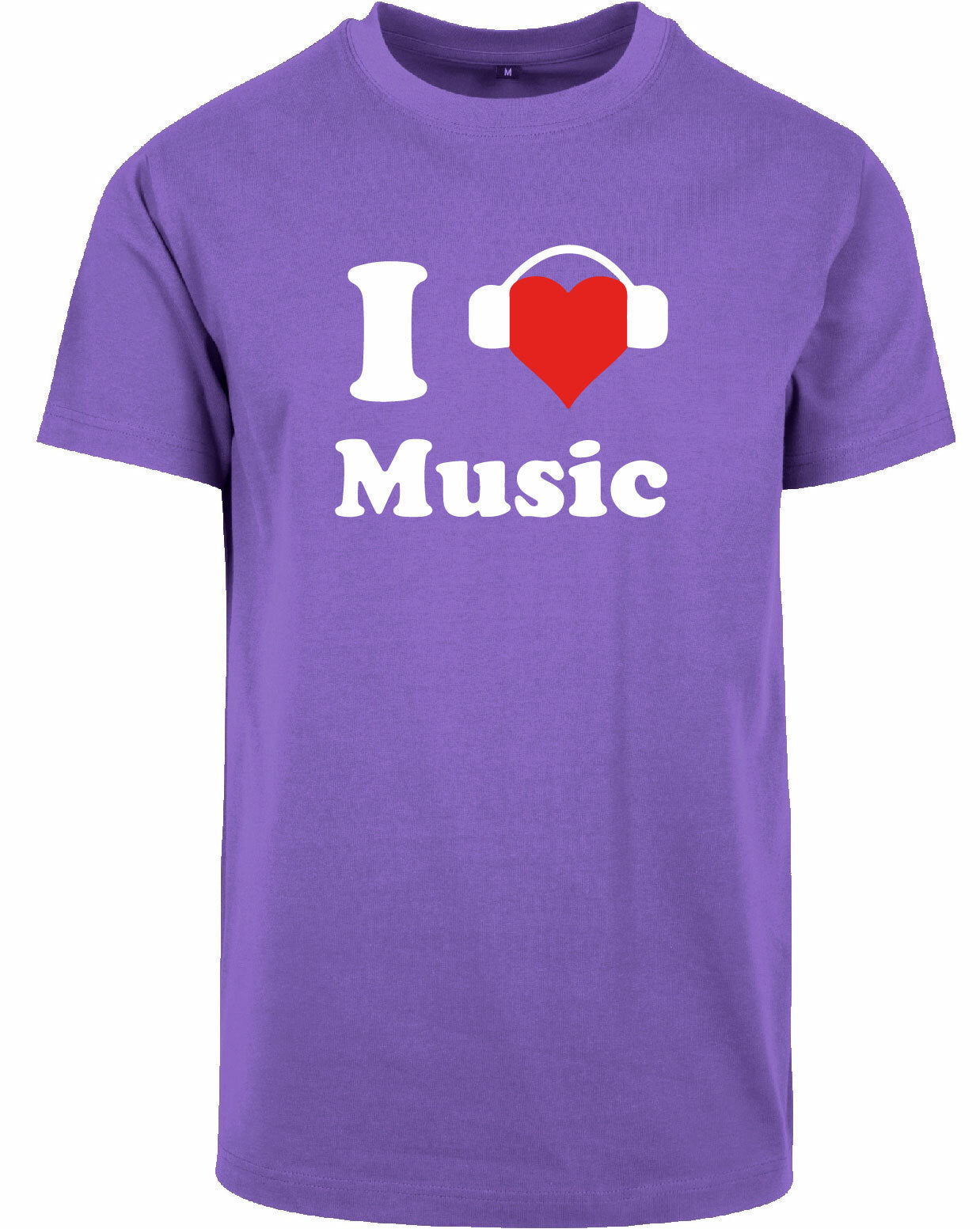 T-shirt - I love music Ultra Violet