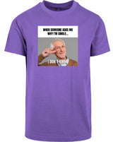 T-shirt - I don't know Ultra Violet