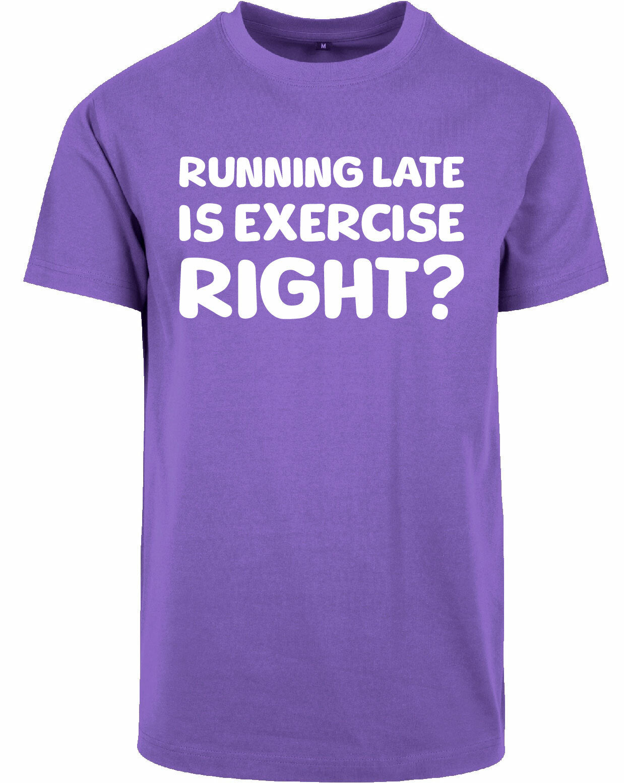 T-shirt - Running late Ultra Violet