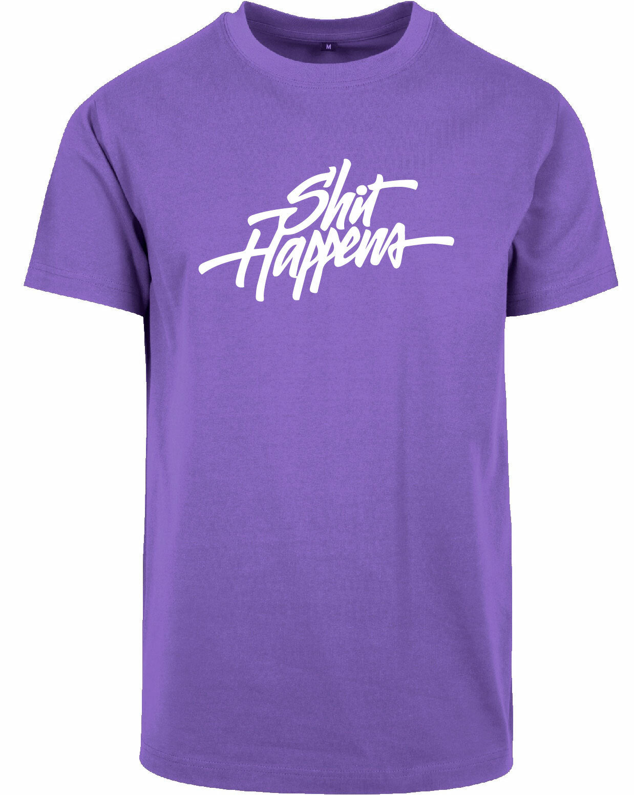 T-shirt - Shit Happens Ultra Violet