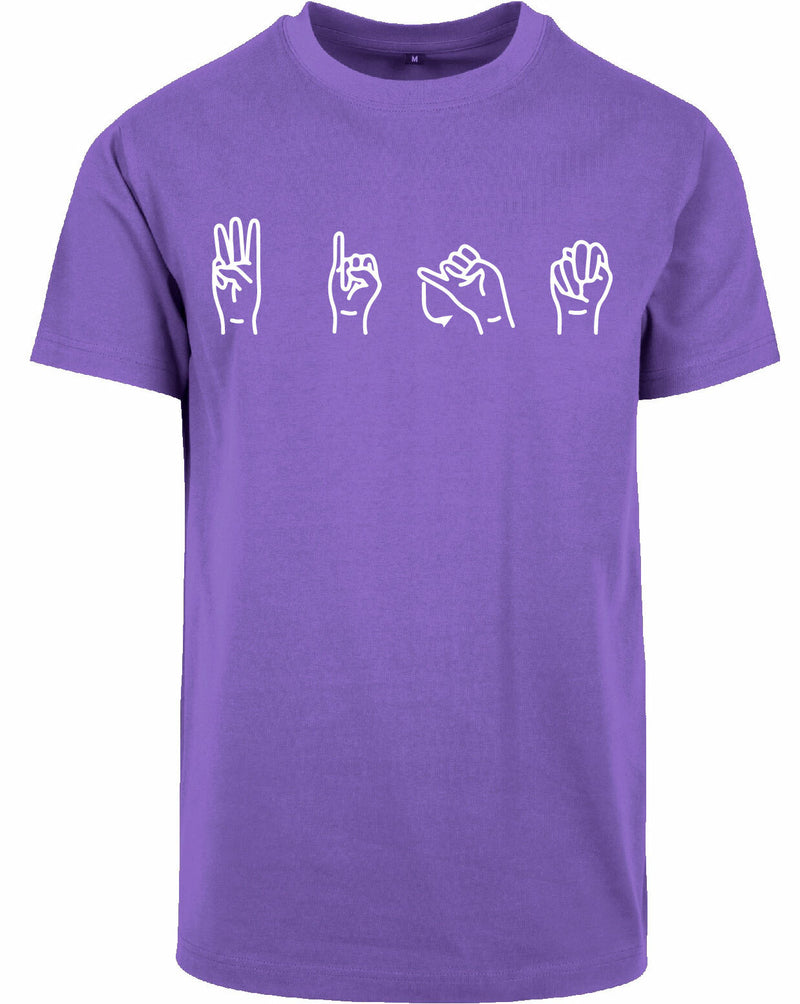 T-shirt - Gebarentaal; Wijn