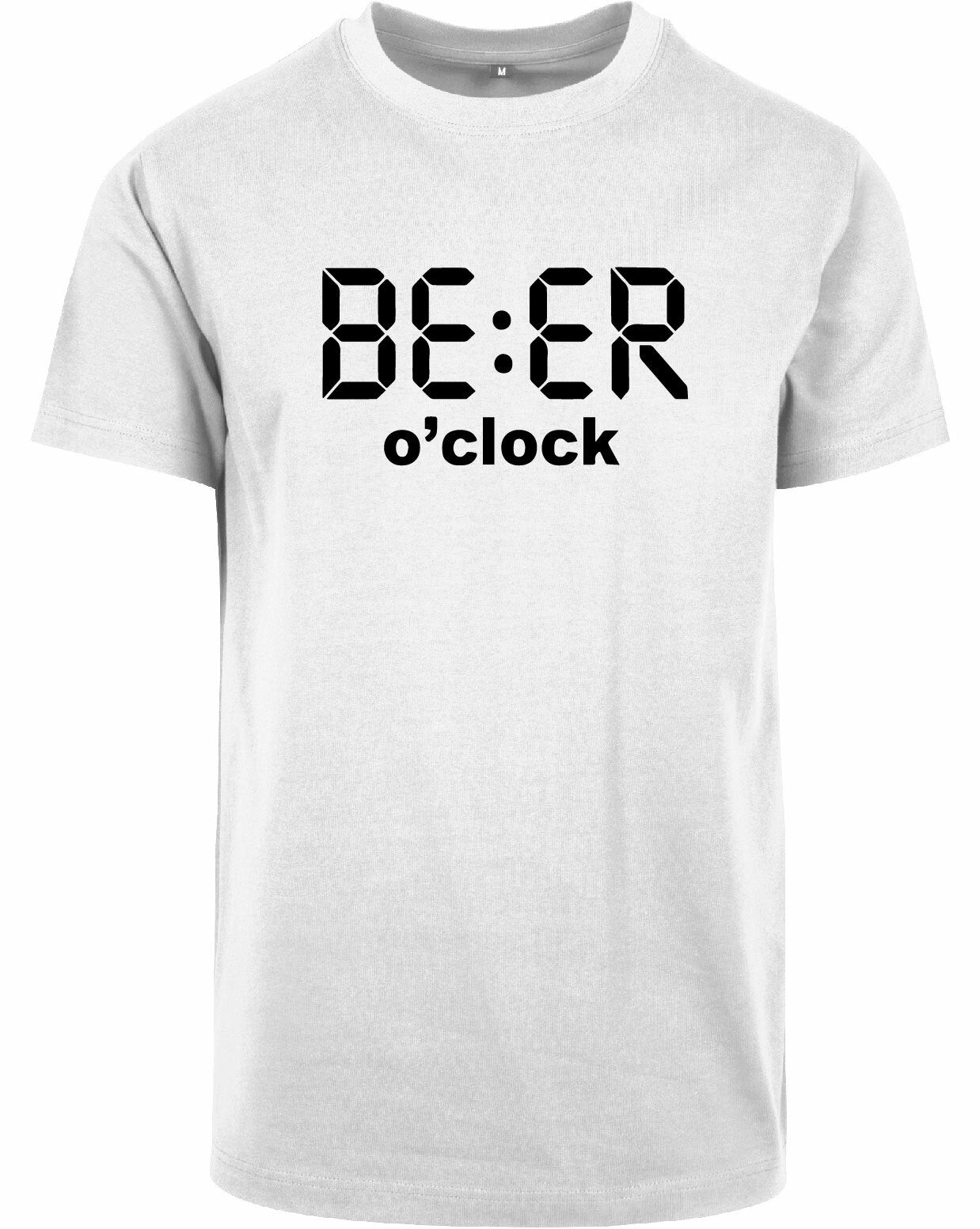 T-shirt - Beer O'Clock White