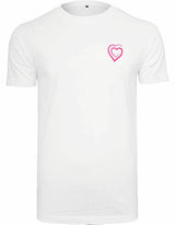 T-shirt - Hartje White