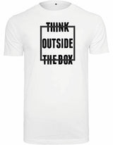 T-shirt - Outside the box White