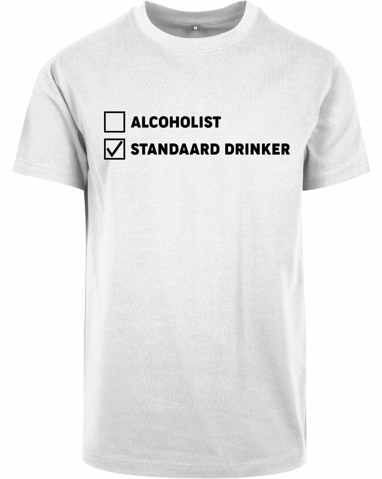 T-shirt - Standaard drinker White