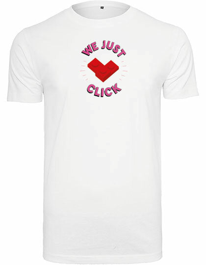 T-shirt - We just click White