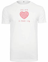 T-shirt - A-maze-ing White