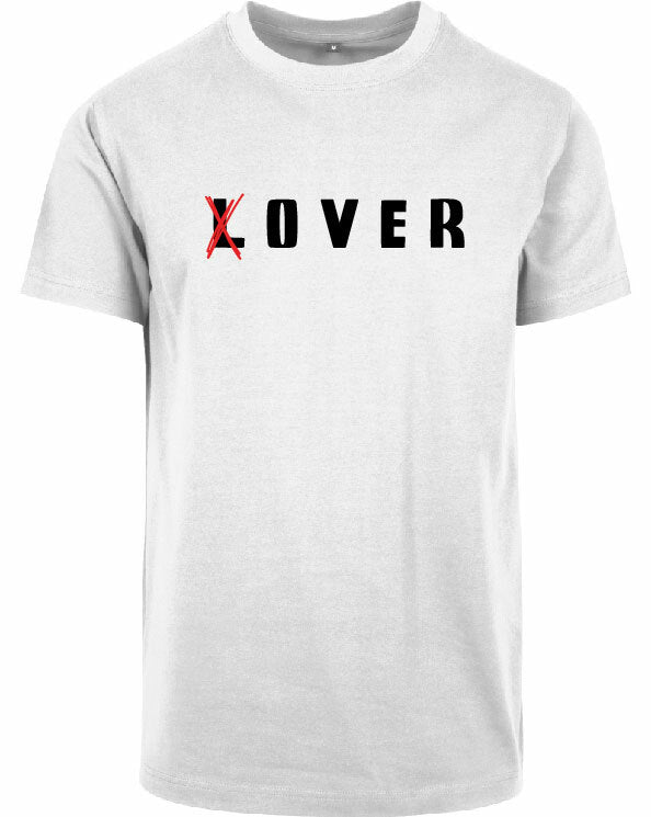 T-shirt - (L)over White