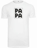 T-shirt - Papa vierkant