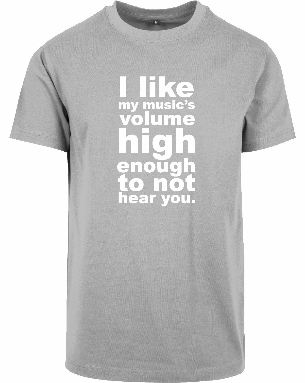 T-shirt - I like my music Heather Grey