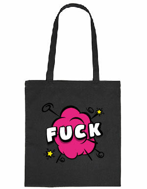 Tote bag - Fuck Black