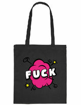 Tote bag - Fuck Black