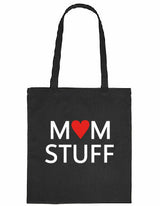 Tote bag - Mom Stuff Black
