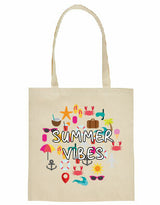 Tote bag - Summer Vibes Natural