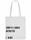 Tote bag - Sorry if i looked...
