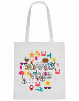 Tote bag - Summer Vibes White