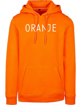 Hoodie Oranje Oranje - Wit