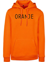 Hoodie Oranje Oranje - Zwart