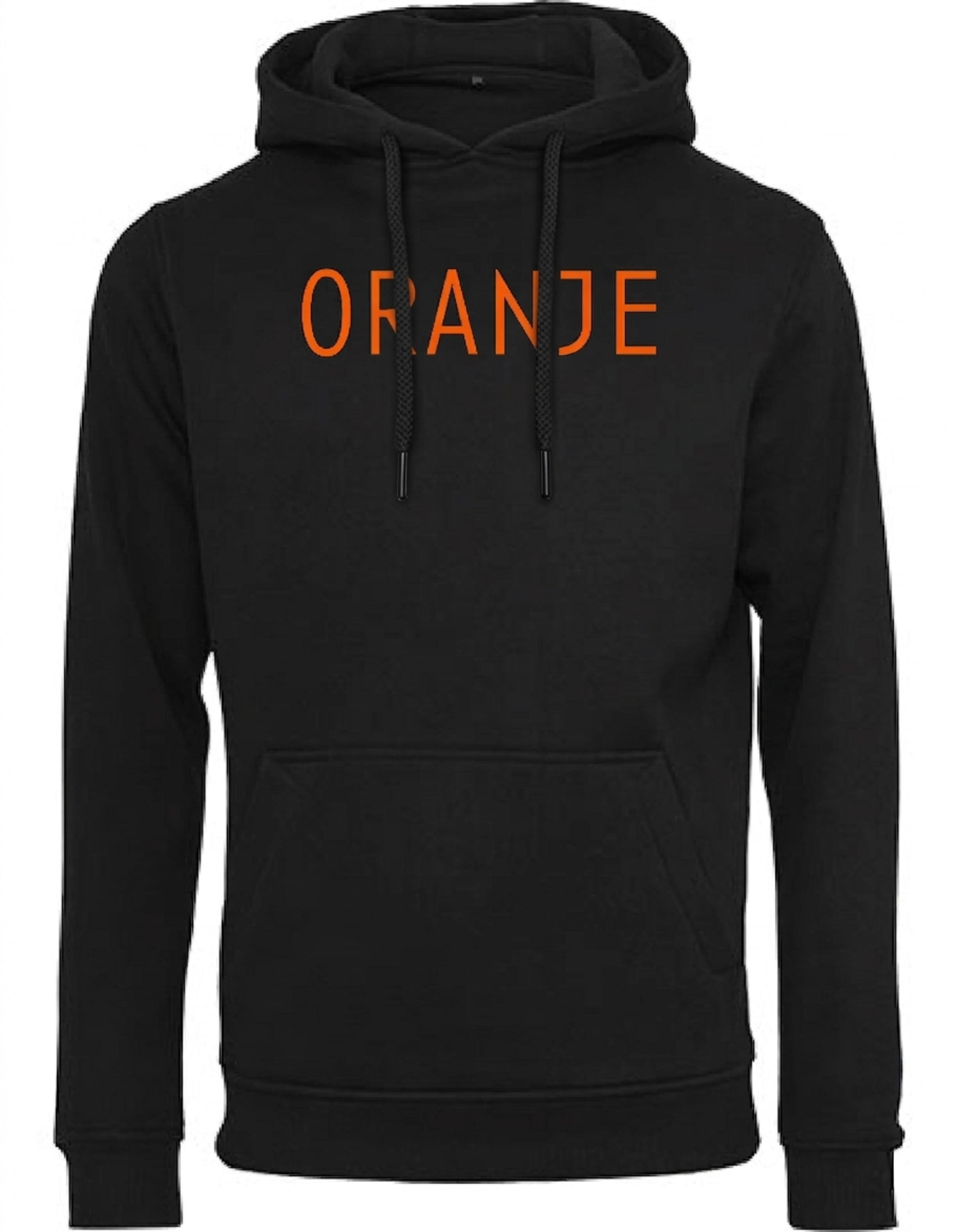 Hoodie Oranje Zwart - Oranje