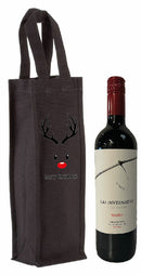 Wijntasje - Rendier - Zwart