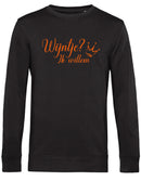 Sweater Wijntje Zwart - Oranje