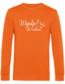 Sweater Wijntje Oranje - Wit