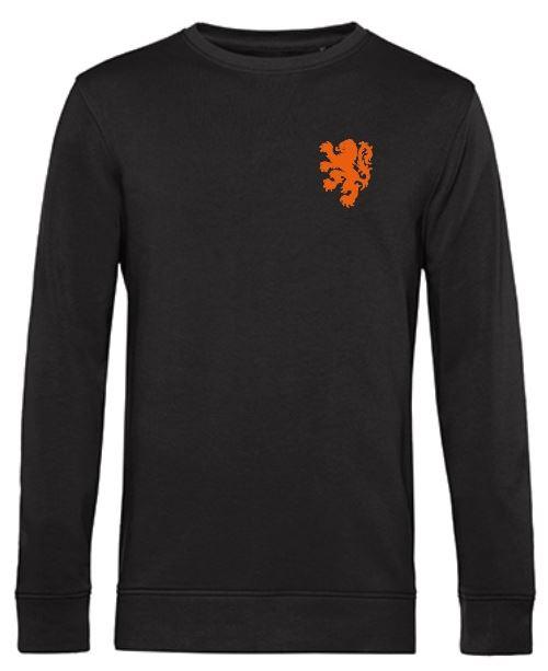 Sweater Leeuw Zwart - Oranje