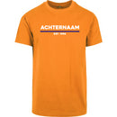 T-shirt - Achternaam, Jaartal
