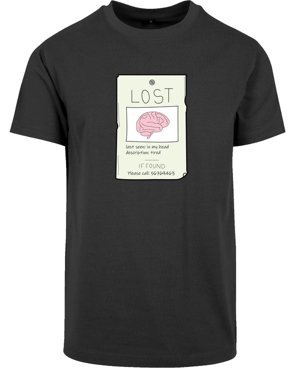Heren T-shirt - Lost Brain